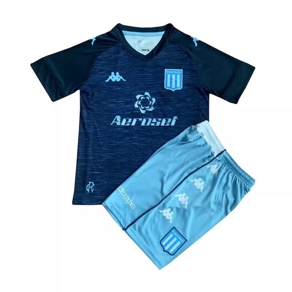 Maillot Football Racing Club Exterieur Enfant 2021-22 Bleu